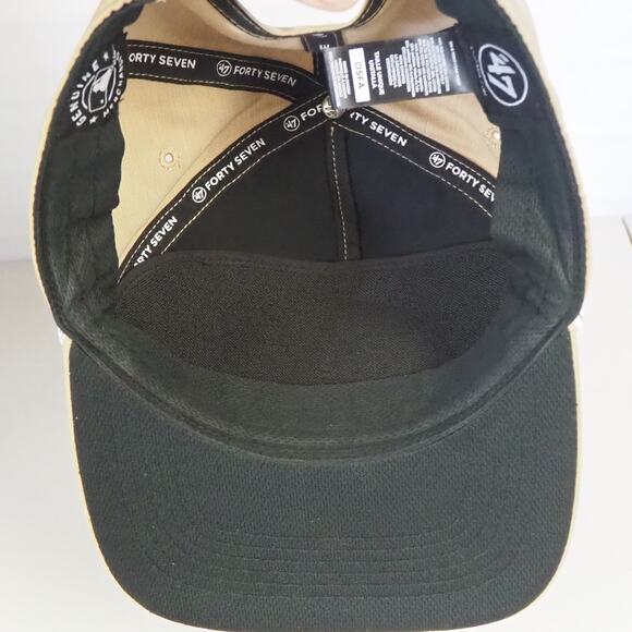 Men's Baltimore Orioles '47 Hat Khaki Oxford Tech Hitch Snapback Cap OSFM - Picture 6 of 10
